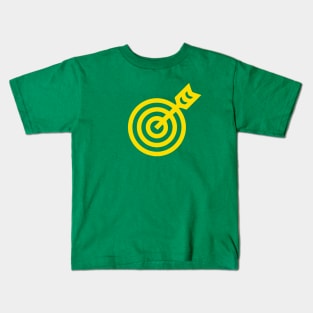 Bullseye, the Icon (Yellow) Kids T-Shirt